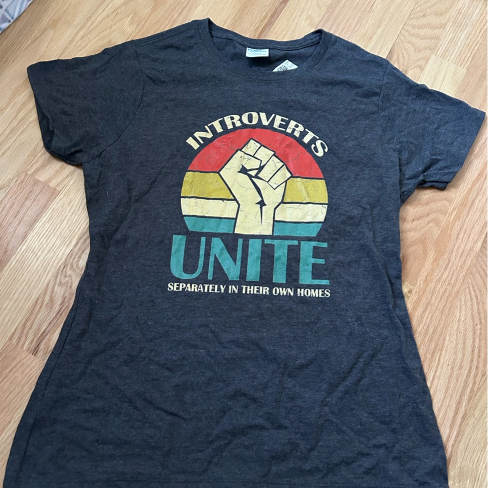 Introverts Unite Graphic T-Shirt